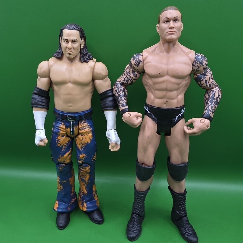 2010 WWE John Morrison Randy Orton Wrestling Figures
